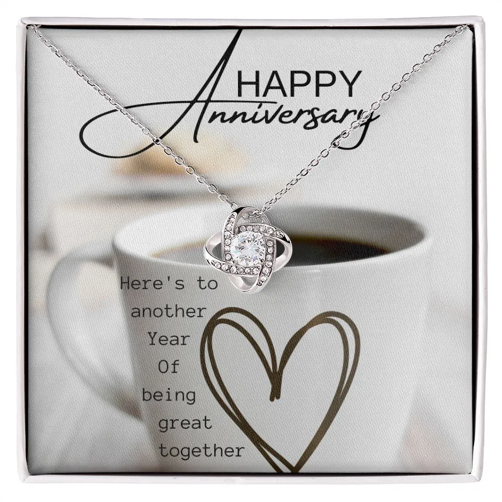 Anniversary Knot Necklace