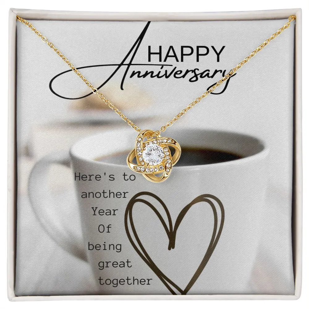 Anniversary Knot Necklace