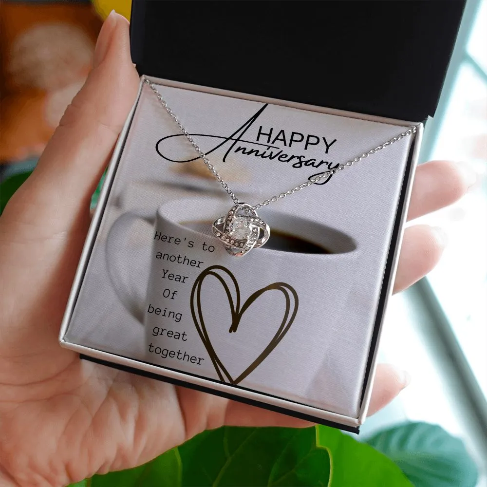 Anniversary Knot Necklace