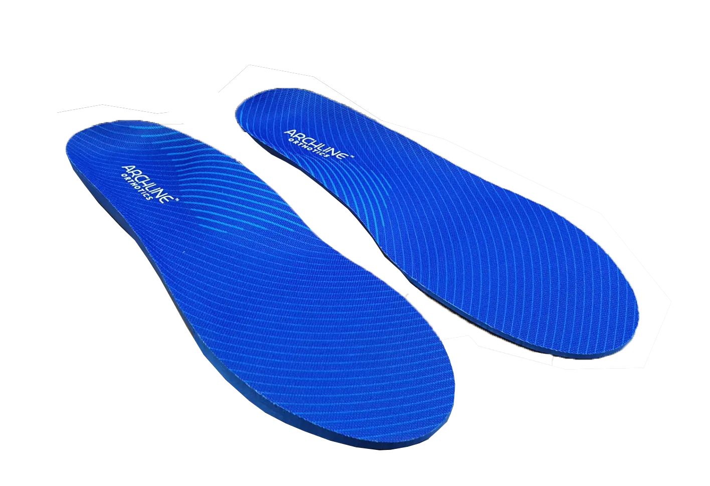 Archline Supination Orthotic Insoles - Full Length (Unisex) Plantar Fasciitis High Arch - Euro 40