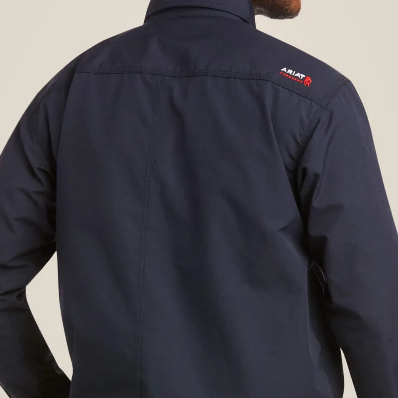 Ariat Men's Featherlight Flame Resist Work Shirt Navy - 10022899