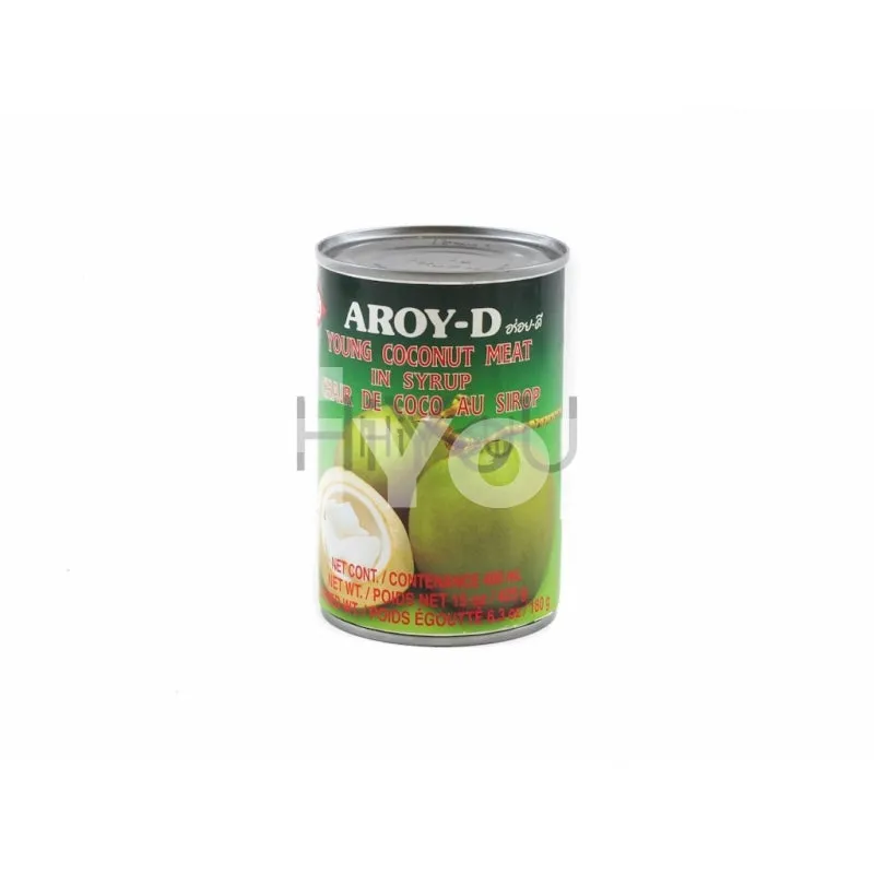 Aroy-D Young Coconut Meat In Syrup  425g ~ Aroy-D 糖水椰子 425g