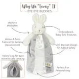Artesania Granlei Grey & White Bloom Bunny Knitted Gift Set