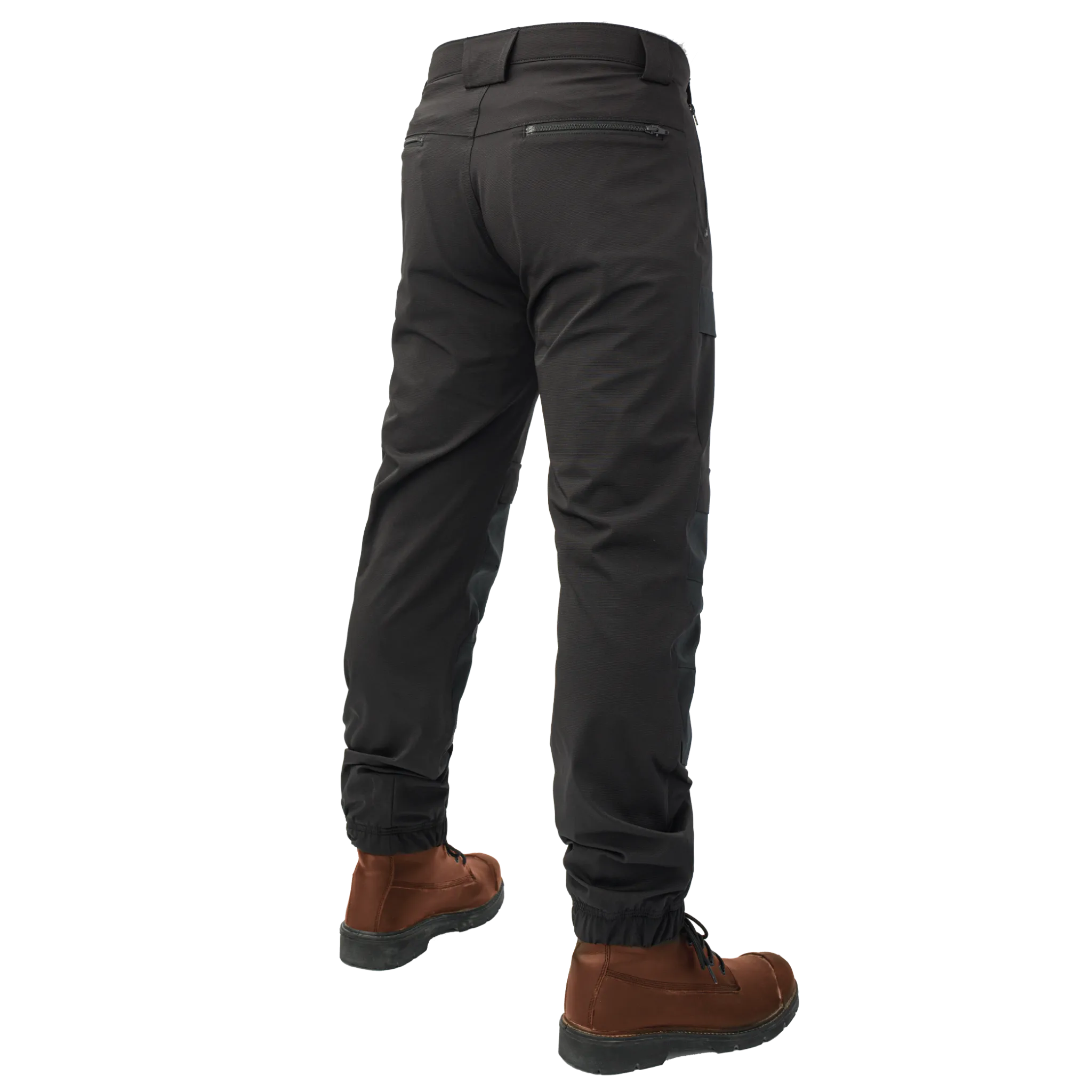 Black Comfort Fit Free Flex Jogger with Tapered Leg by Tough Duck - Style WP14