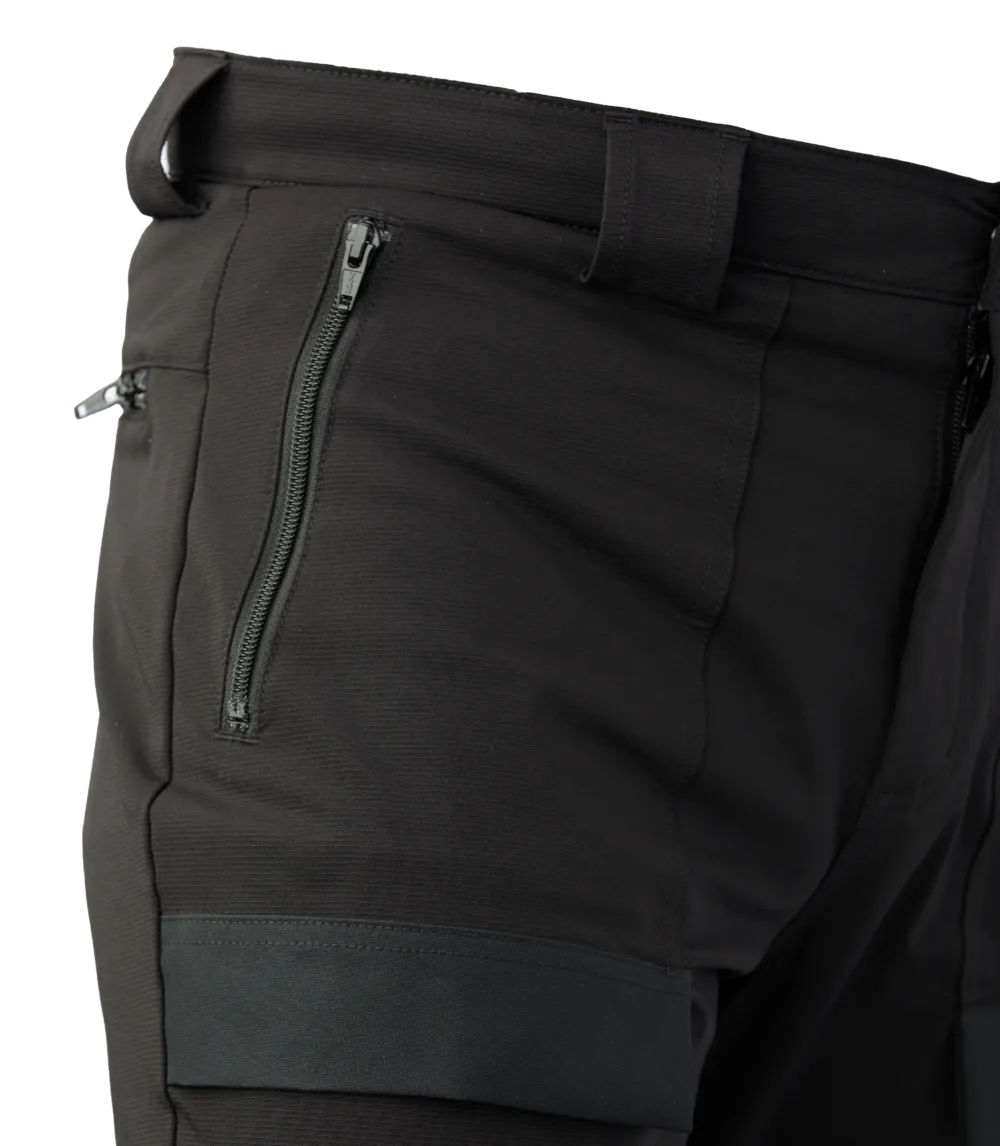 Black Comfort Fit Free Flex Jogger with Tapered Leg by Tough Duck - Style WP14