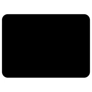 Black Glass Worktop Protector