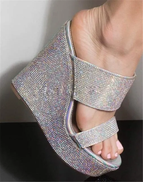 Bling Bling Rhinestone Slipper