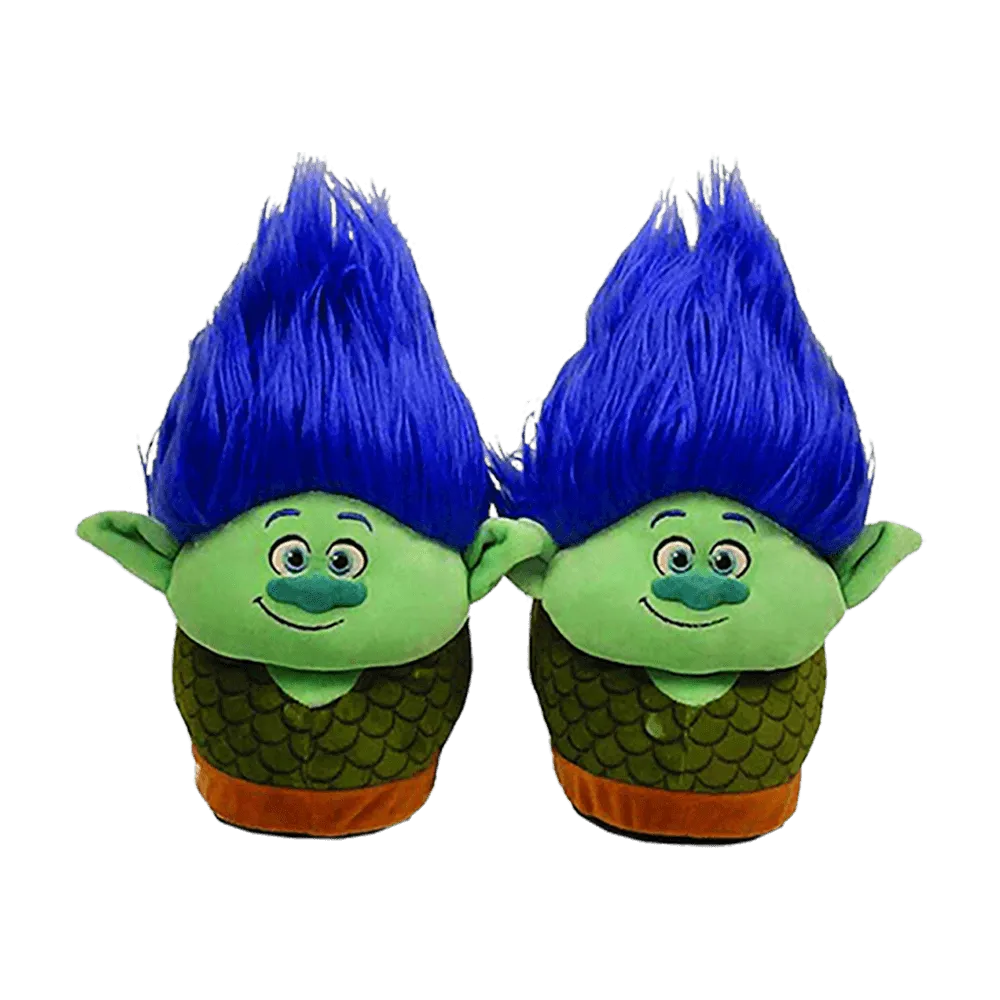 Blue Troll Slippers