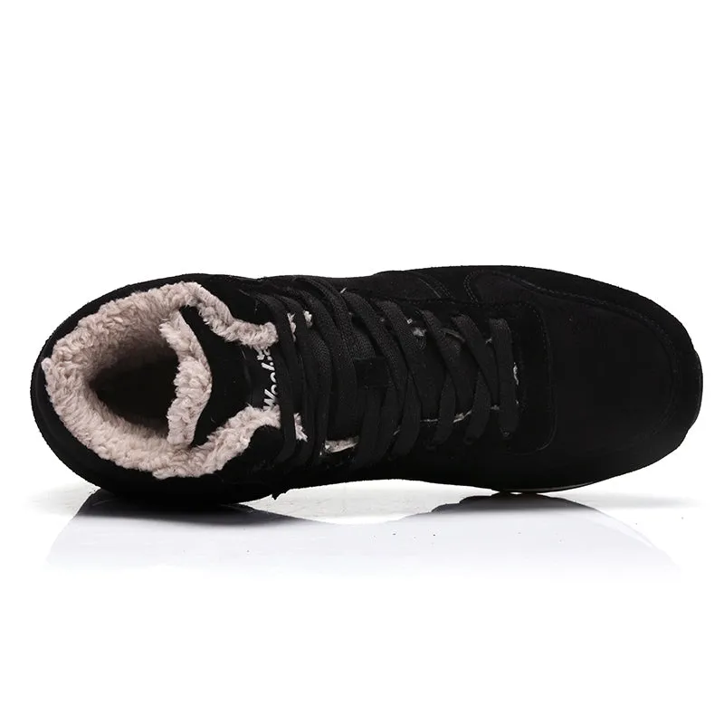 Bolangdi Genuine Leather Winter Boots