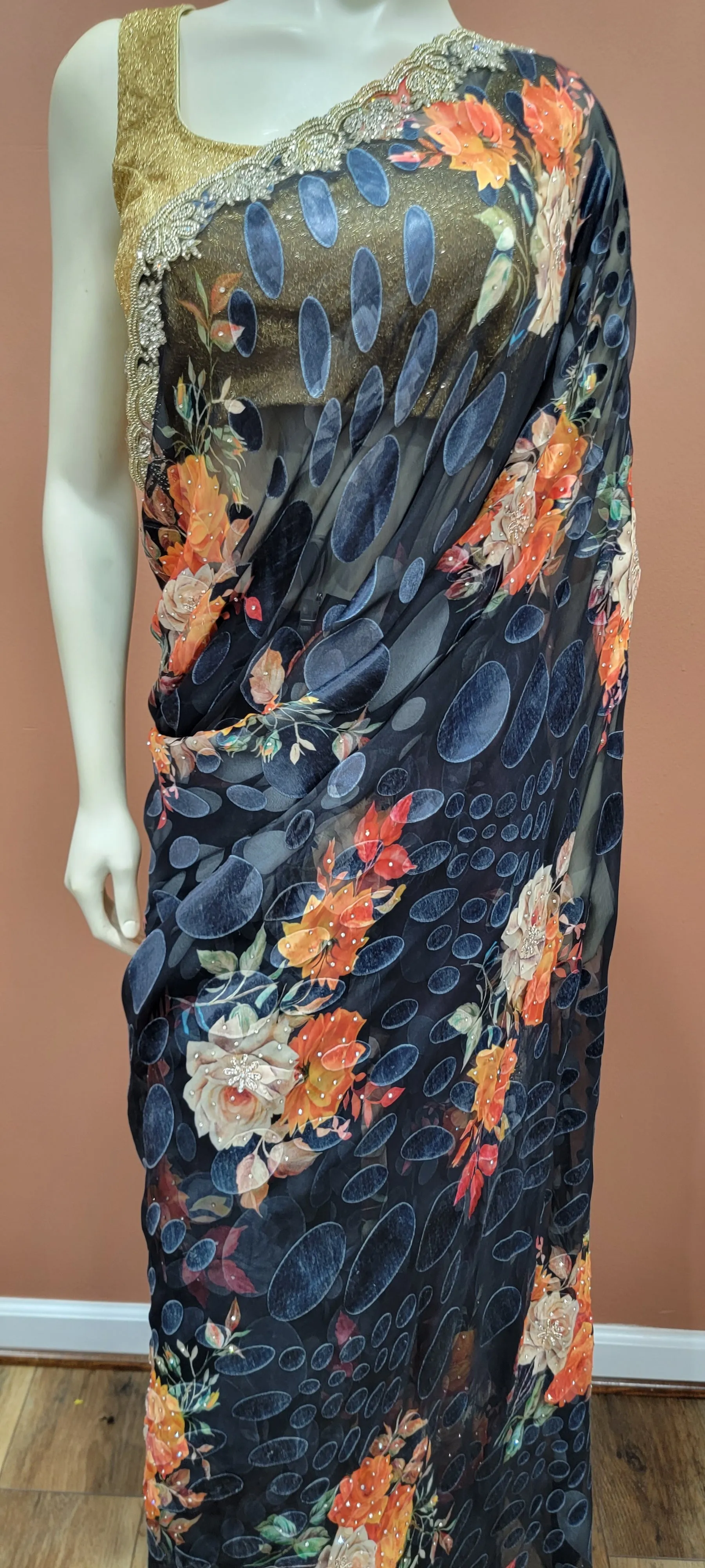 Braso Hand work Saree Collection.