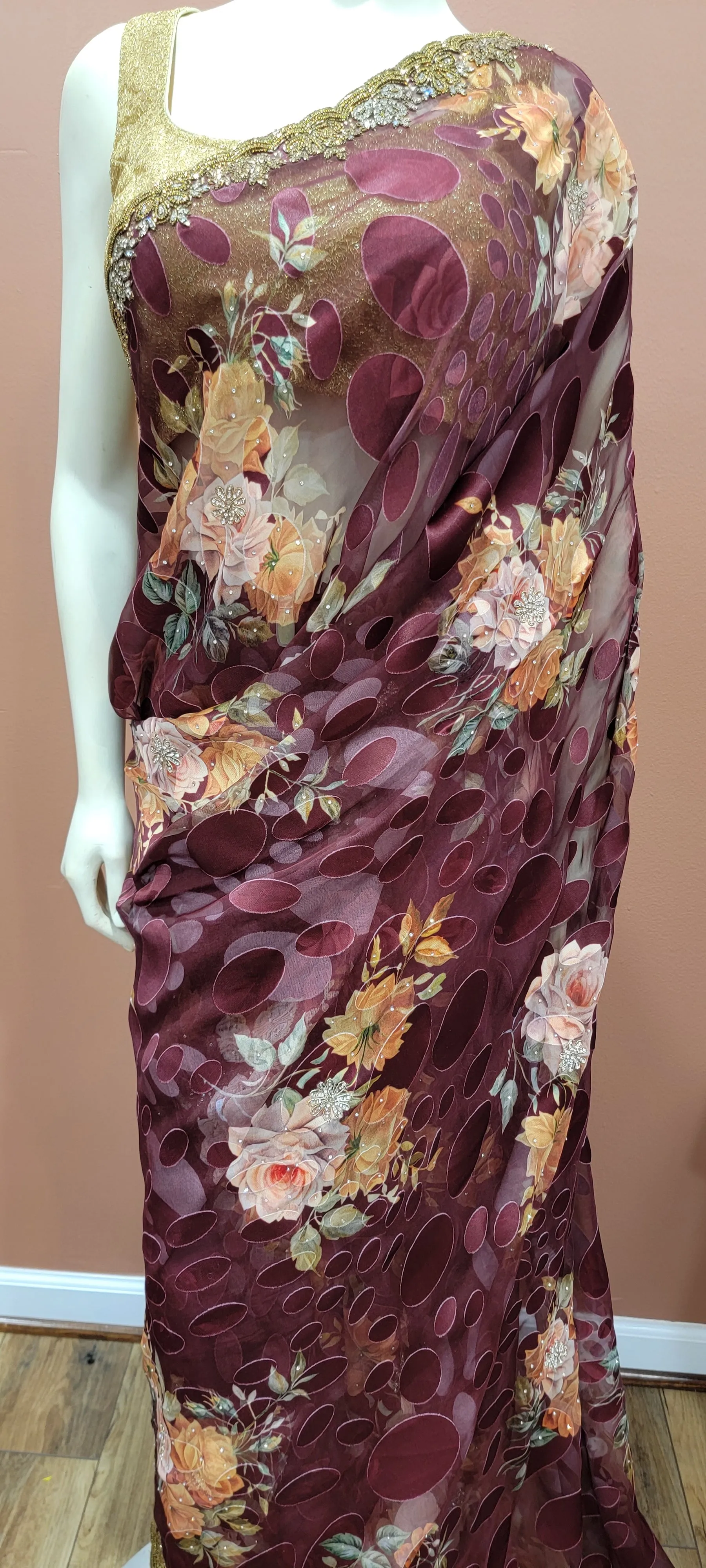 Braso Hand work Saree Collection.