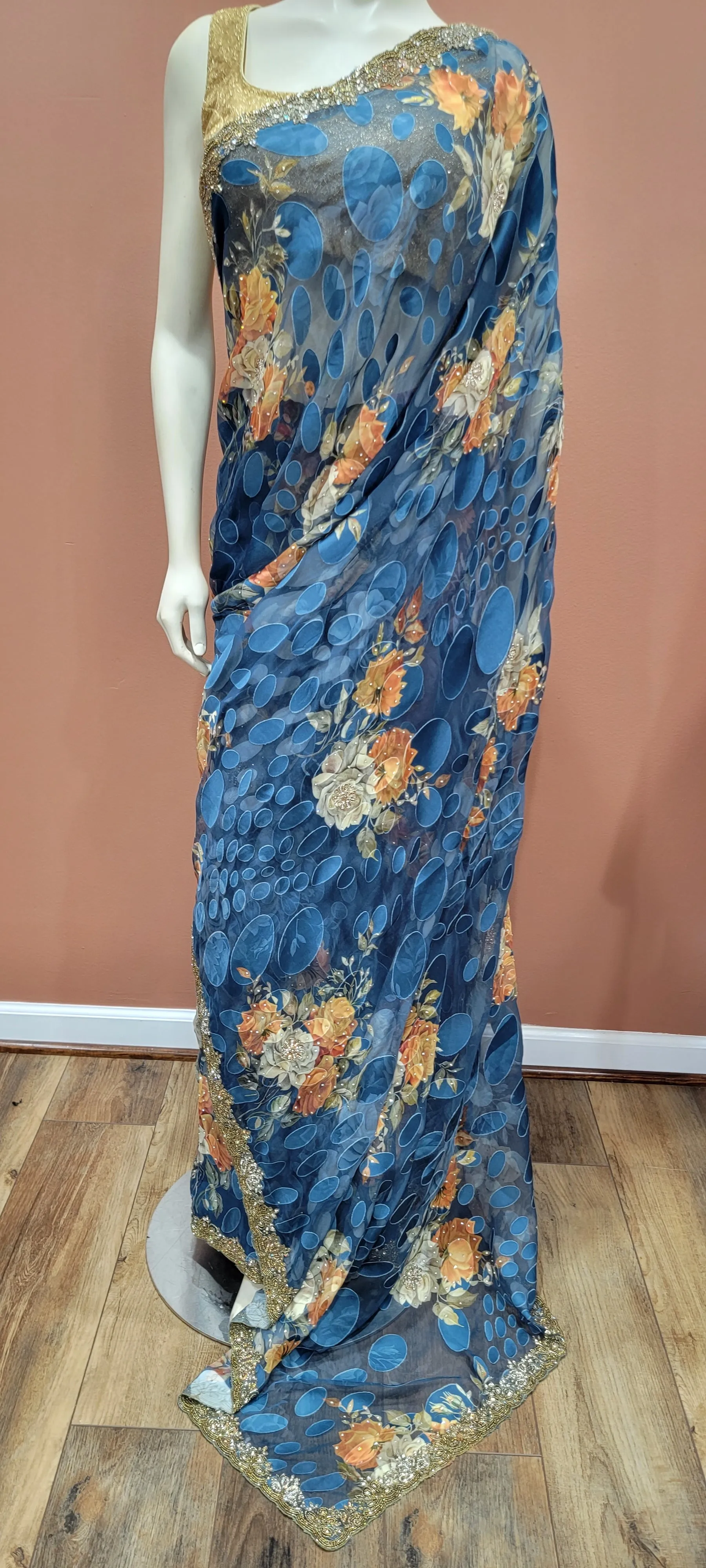 Braso Hand work Saree Collection.