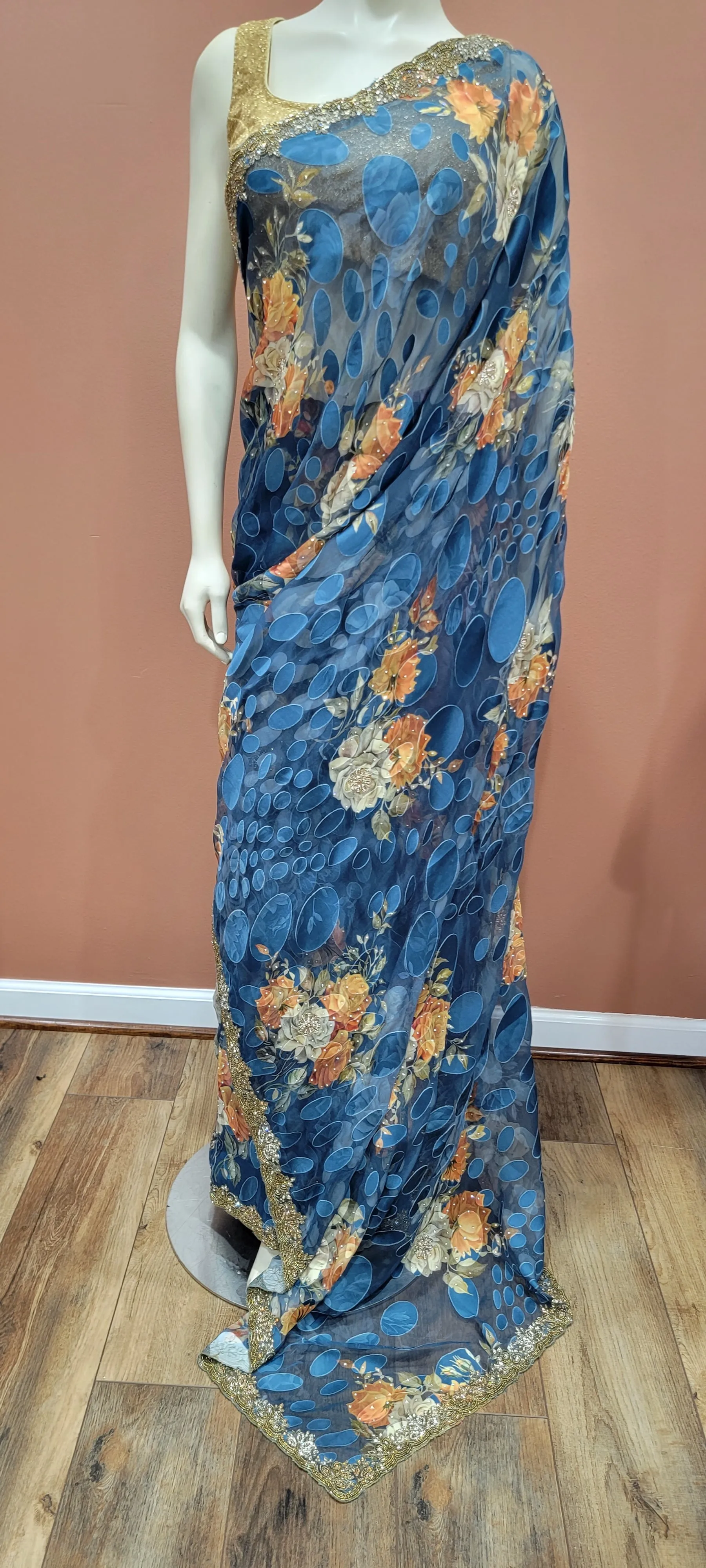Braso Hand work Saree Collection.