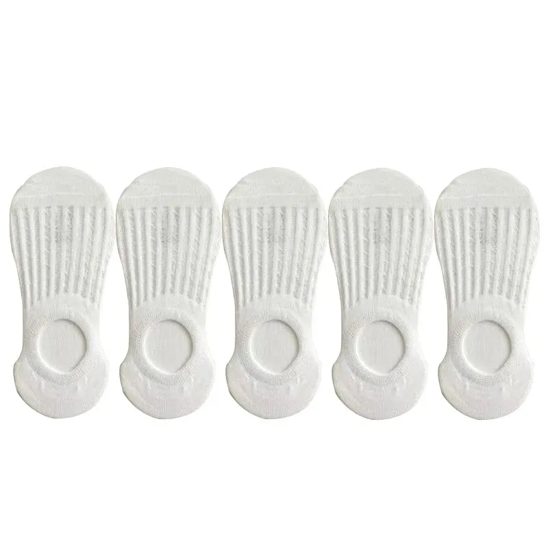 Breathable Silicone Non-slip Cotton Boat Socks