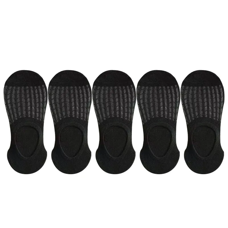 Breathable Silicone Non-slip Cotton Boat Socks