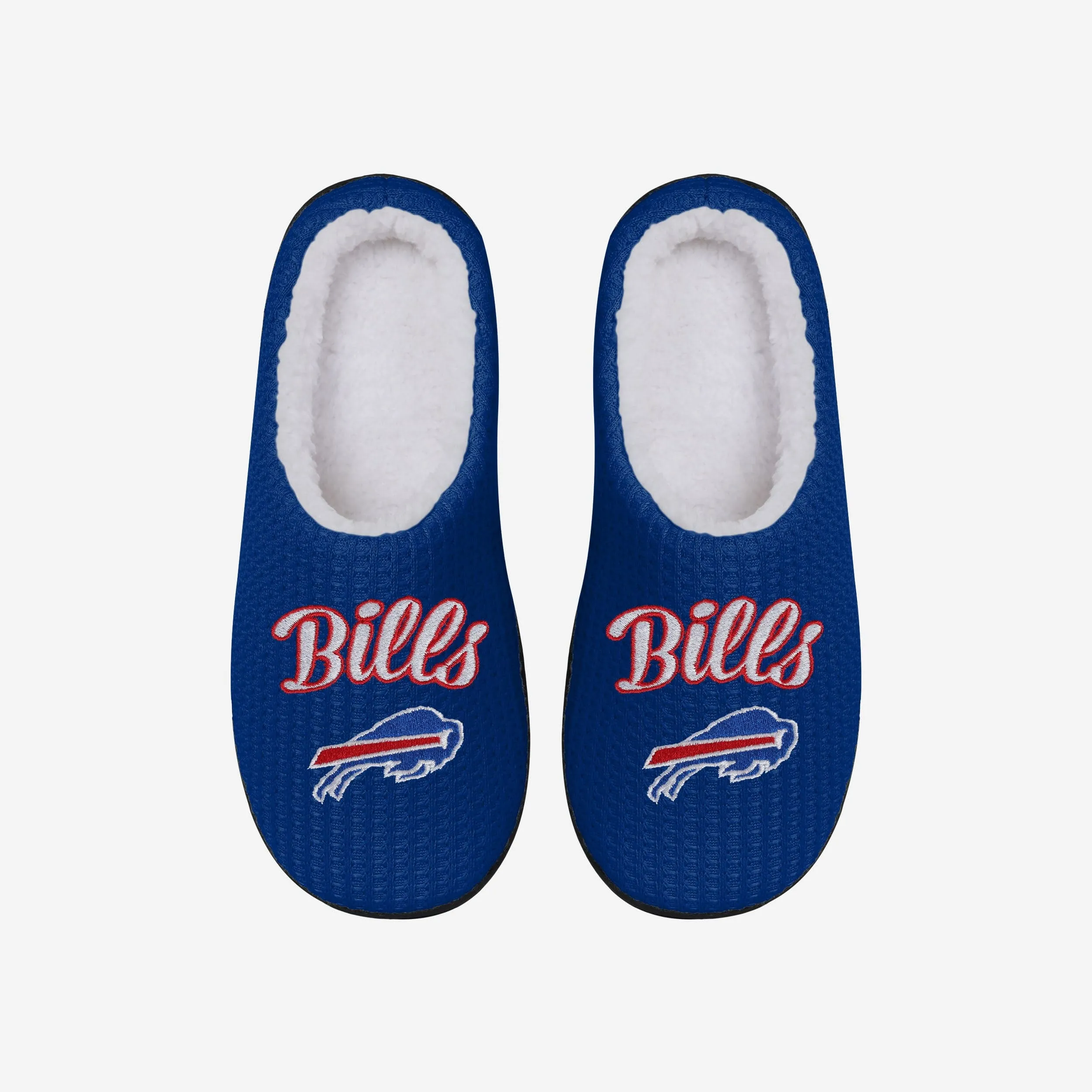Buffalo Bills Womens Sherpa Lined Memory Foam Slipper