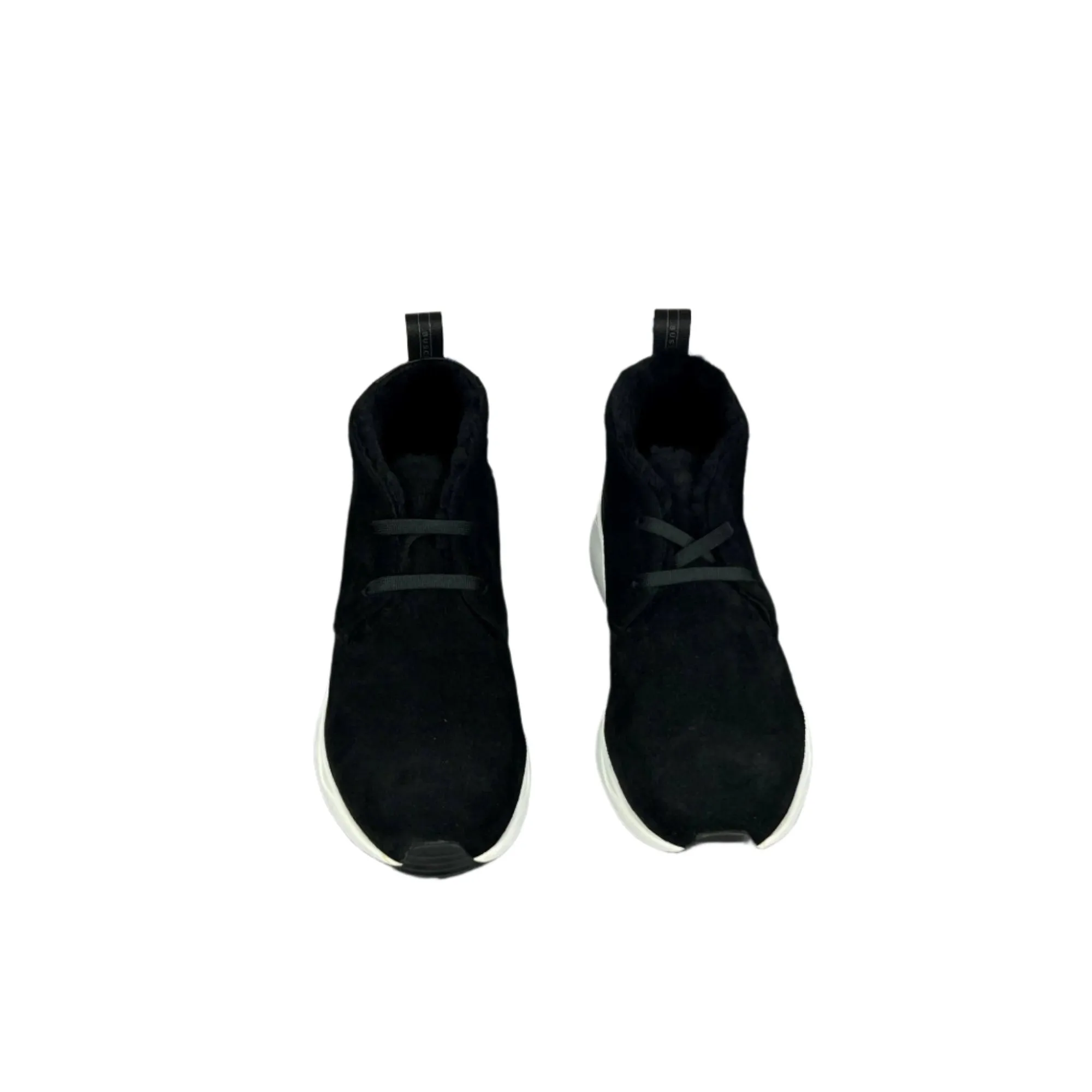 Buscemi Men's Sunset Fur Black Faux Fur Sneakers