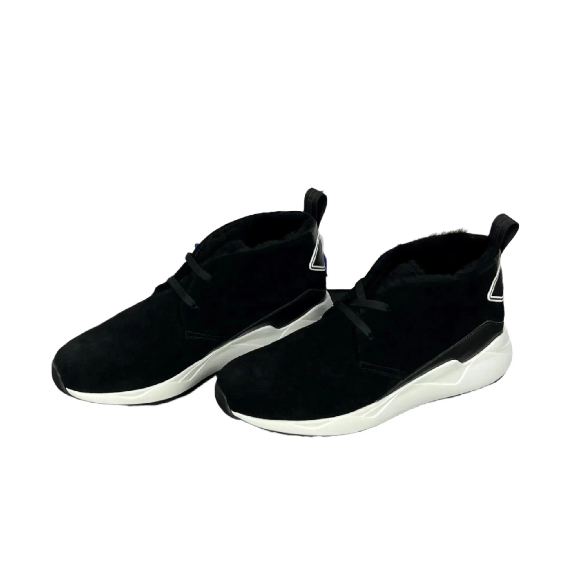 Buscemi Men's Sunset Fur Black Faux Fur Sneakers