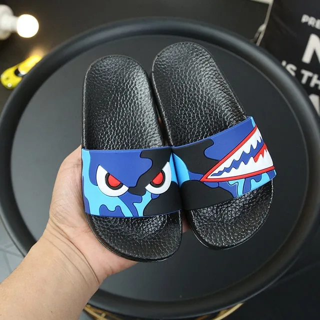 Children Shark Slippers