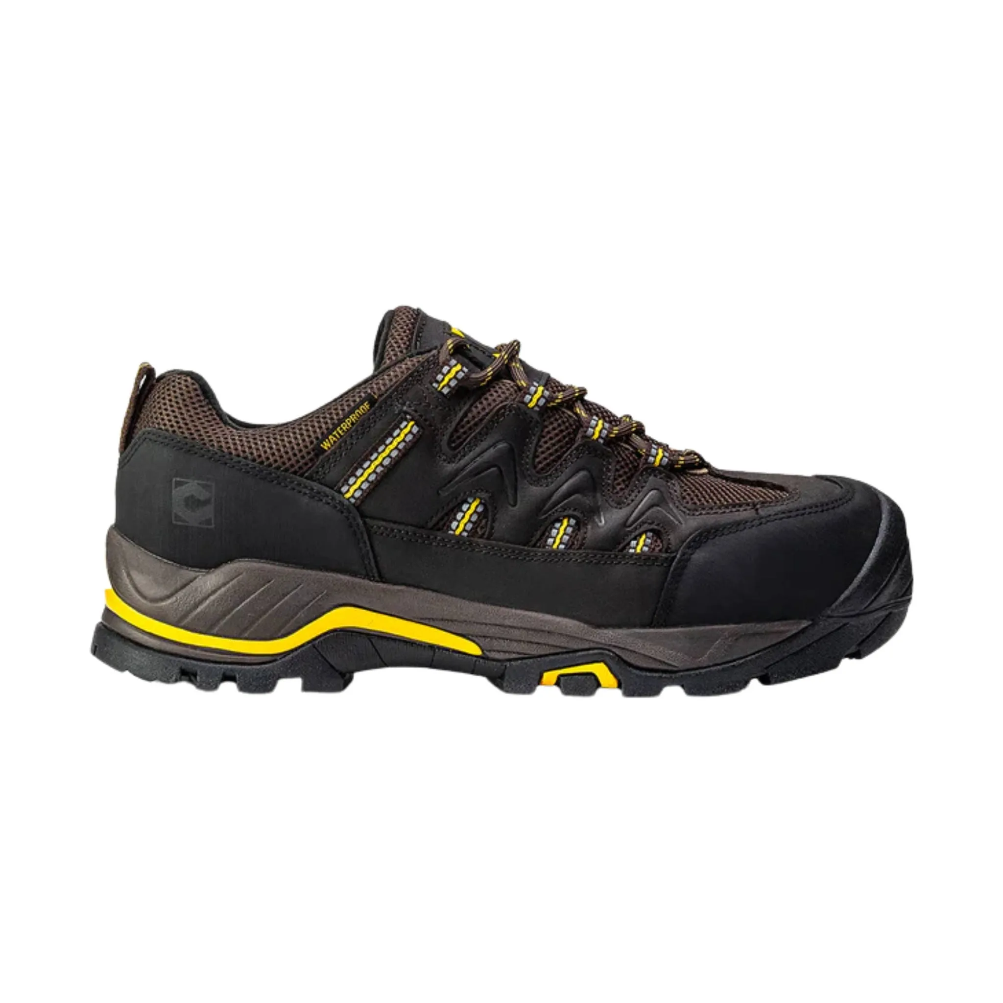 Chinook Men's Sierra Low Composite Toe Waterproof Hiker Work Shoes - Tan