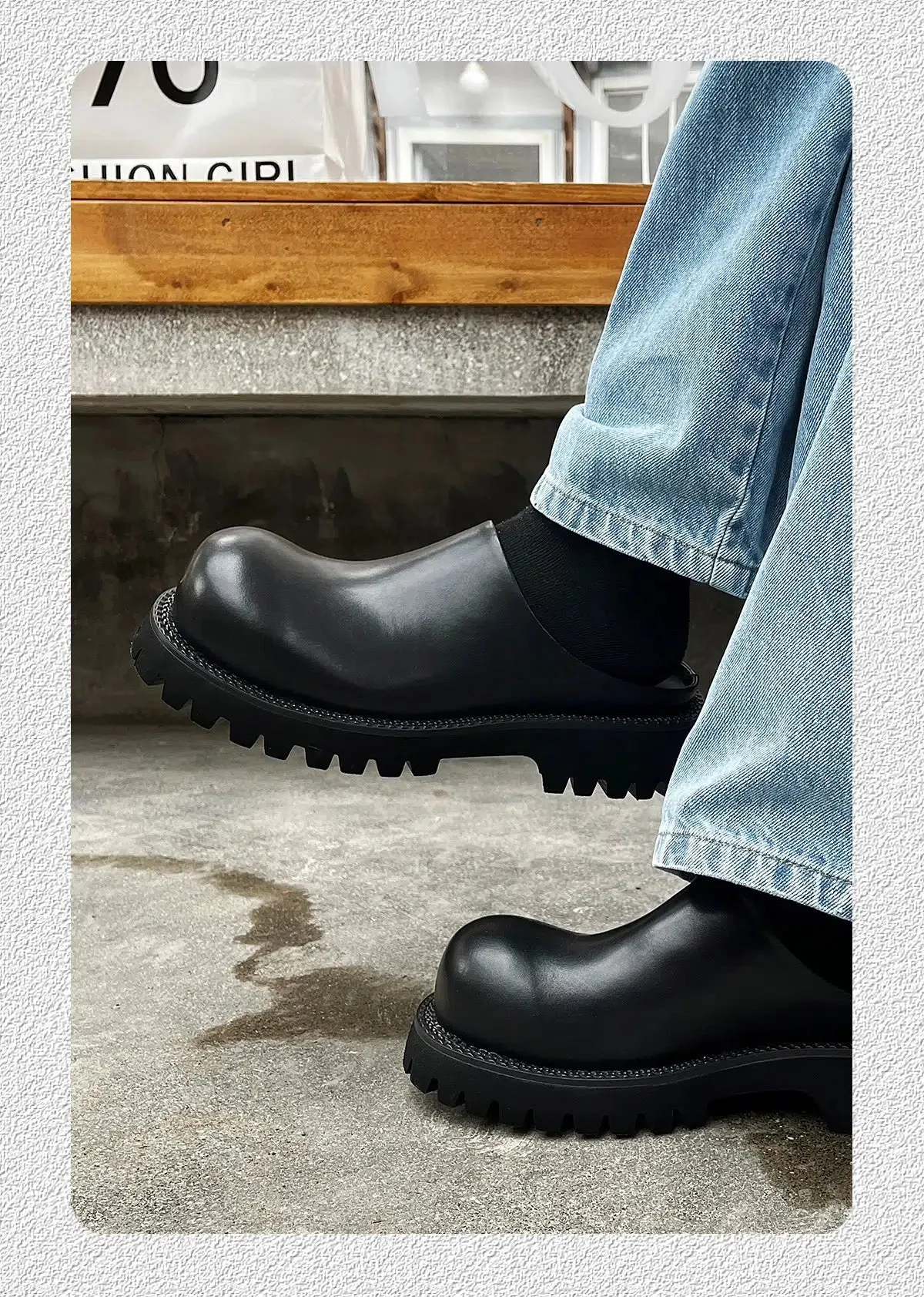 Chunky Sole Slip-On Crocs