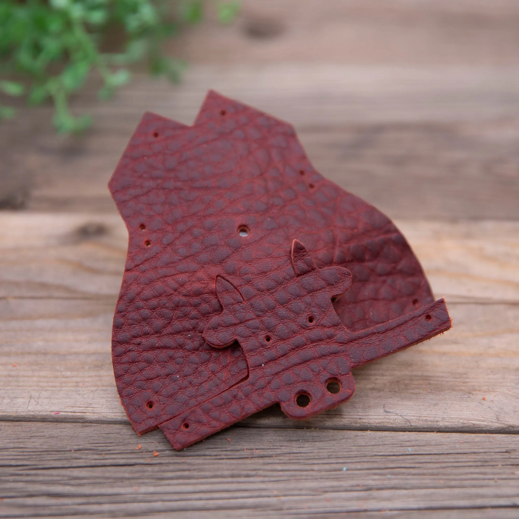 Cow Leather Animal Keychain Kits