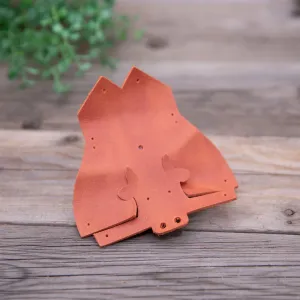 Cow Leather Animal Keychain Kits