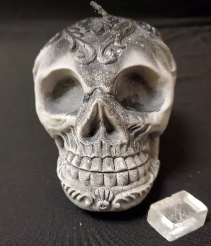 Crystal Skull Candles (Scent-Free)