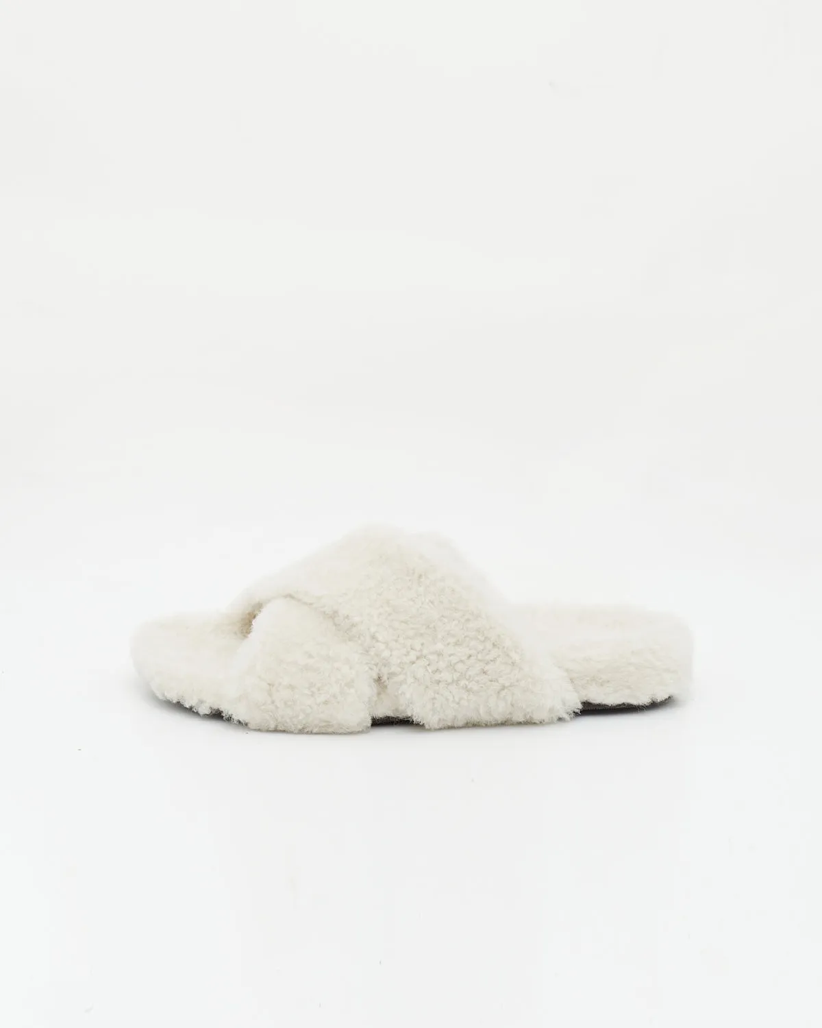 Curly merino mules