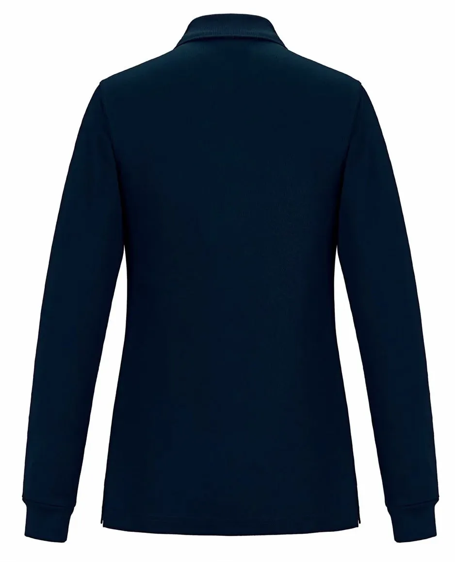 CX2 Birdie - Ladies Long Sleeve Pique Mesh Polo Shirt, Style S05738