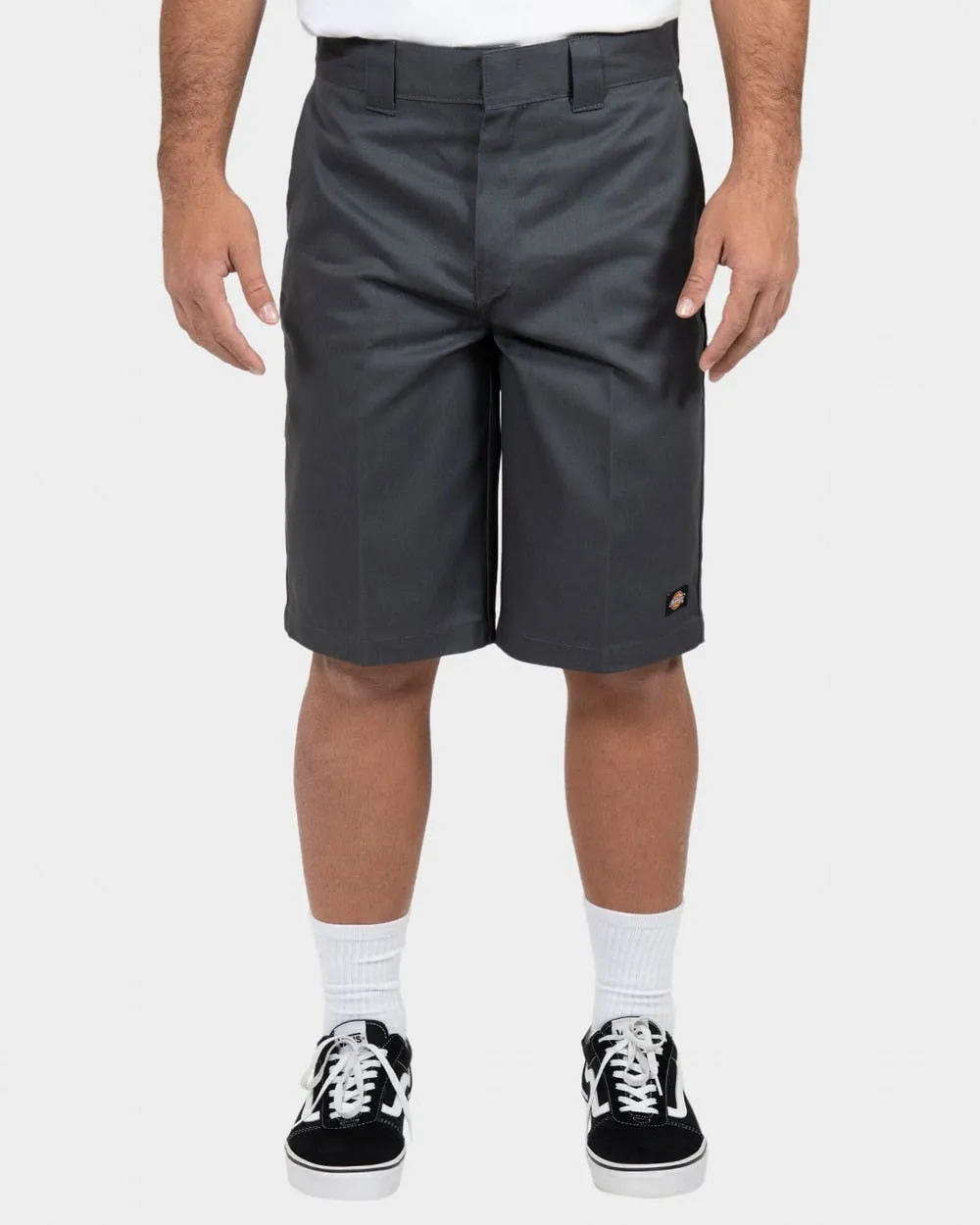 DICKIES 12" SLIM STRAIGHT WORK SHORT CHARCOAL