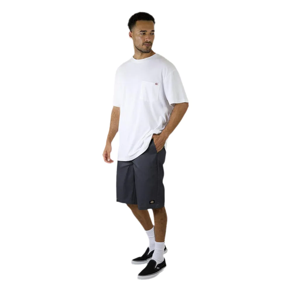 DICKIES 12" SLIM STRAIGHT WORK SHORT CHARCOAL