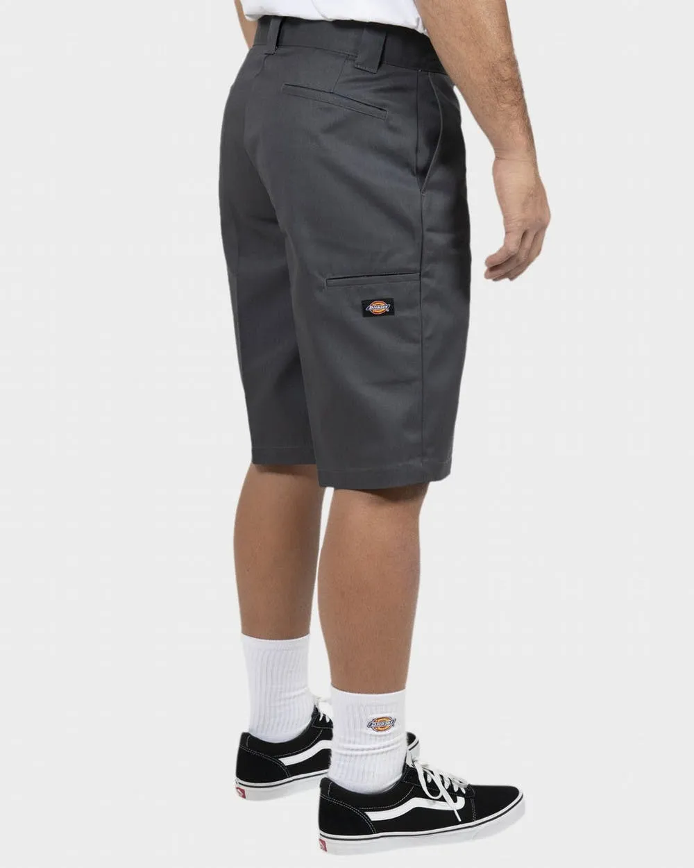 DICKIES 12" SLIM STRAIGHT WORK SHORT CHARCOAL