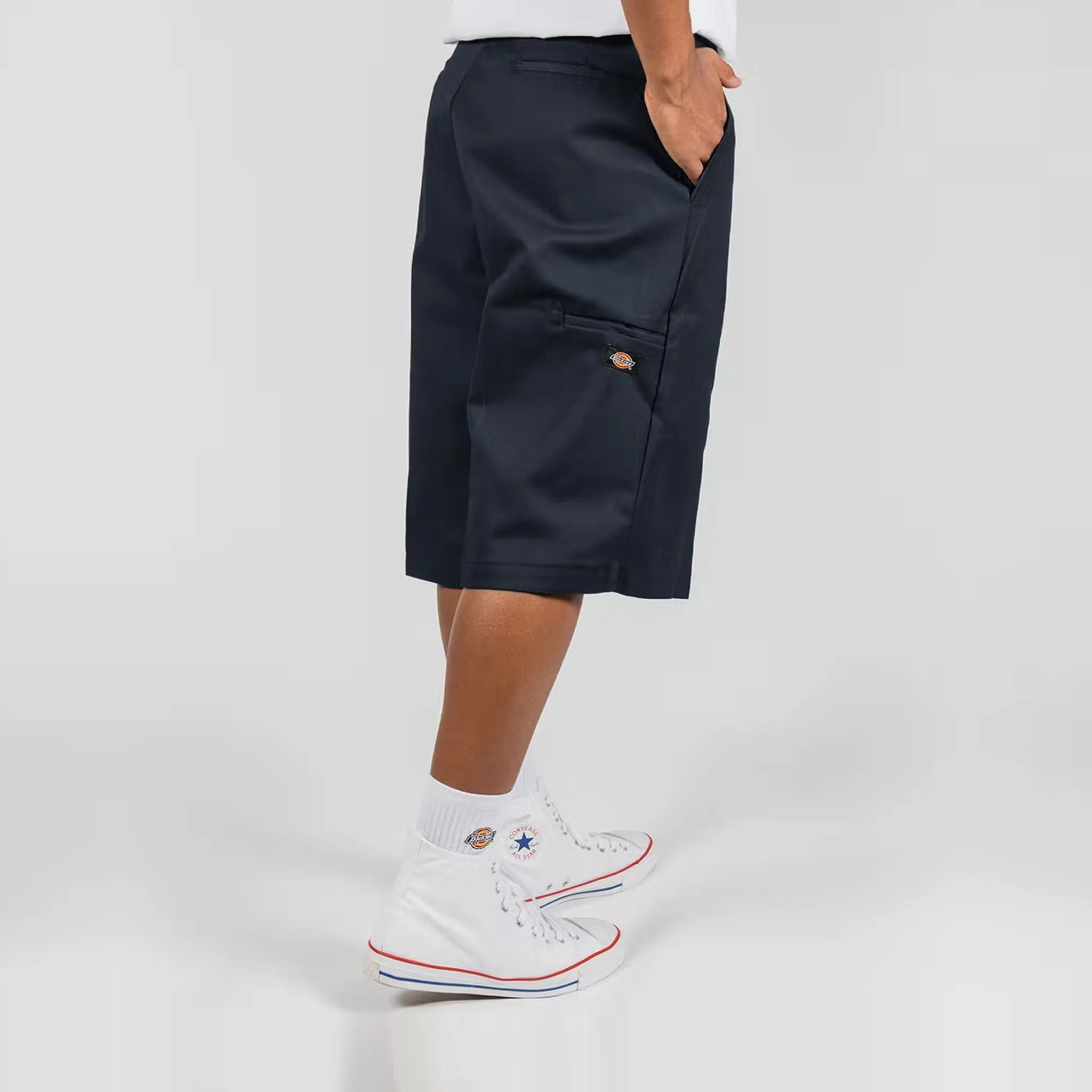 Dickies Loose Fit Multi Pocket 13 Inch Work Short Dark Navy