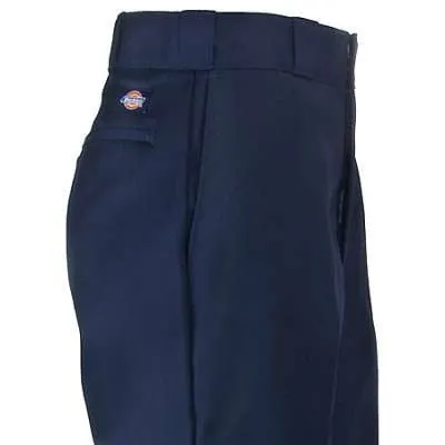 Dickies Pants: Men's Wrinkle Resistant Original 874 Work Pant Dark Navy