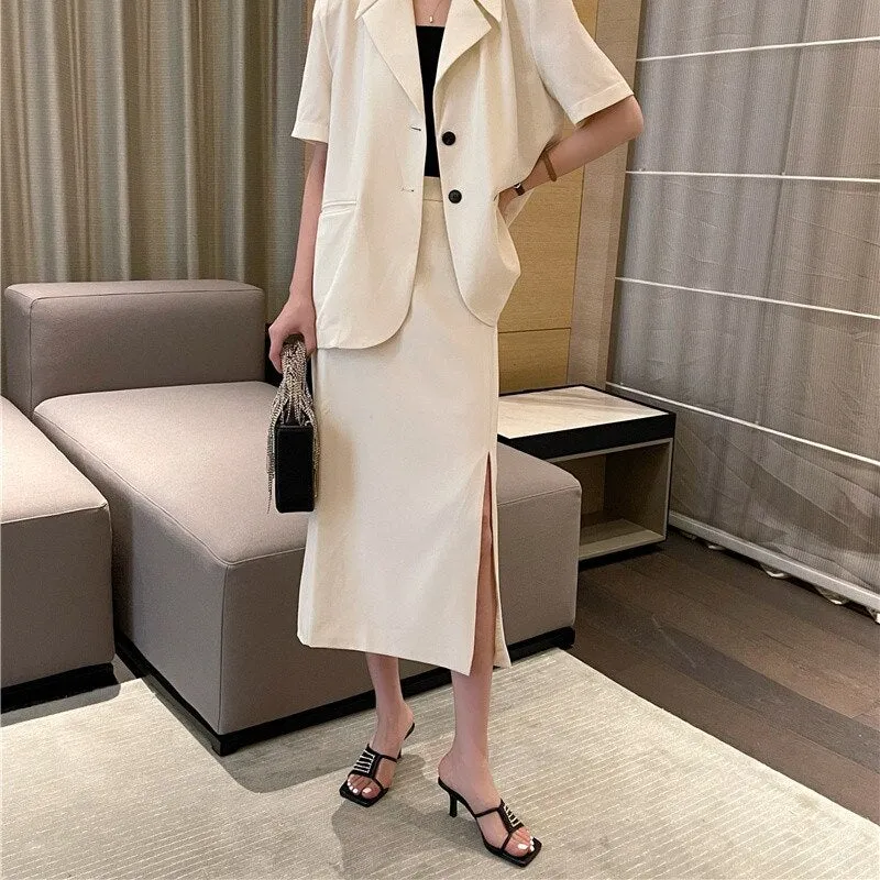 Fashion Square Toe Mid Heels Slippers