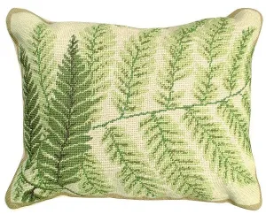 Fern - Helene Verin 16X20 Needlepoint Pillow NCU-82
