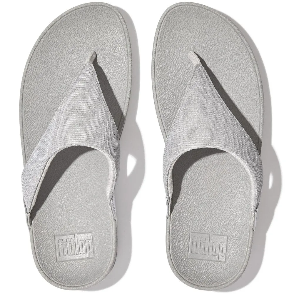 Fitflop Lulu Shimmerlux Toe Post Sandals