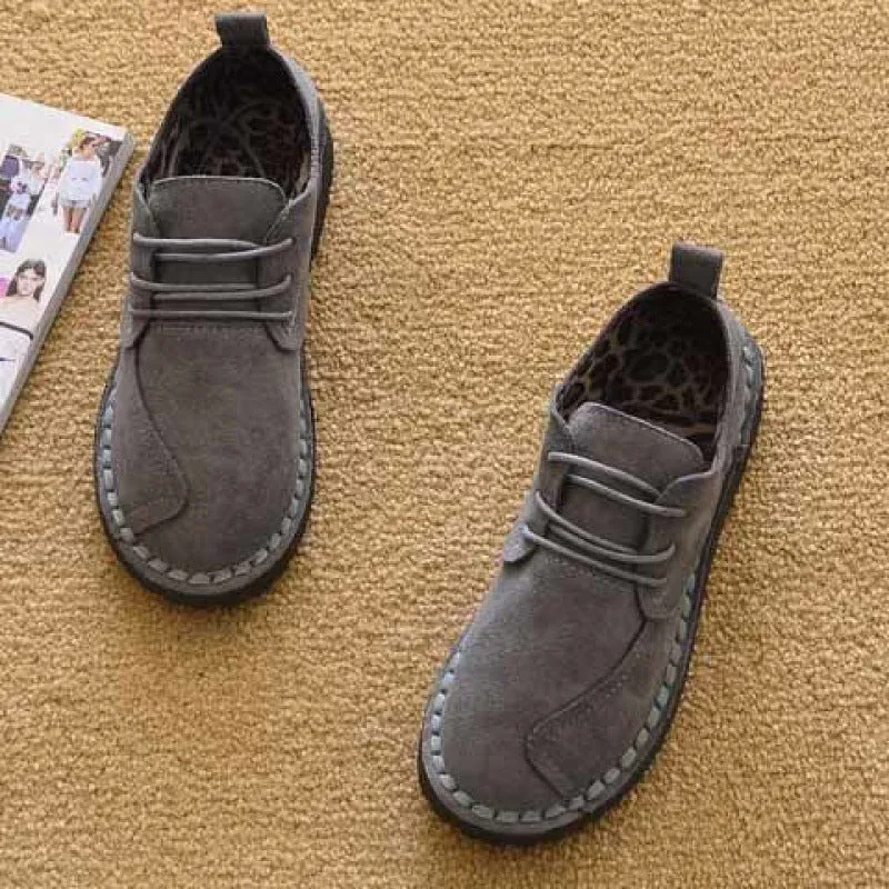 Flat Single Leopard Print Lazy Cotton Fisherman Shoes