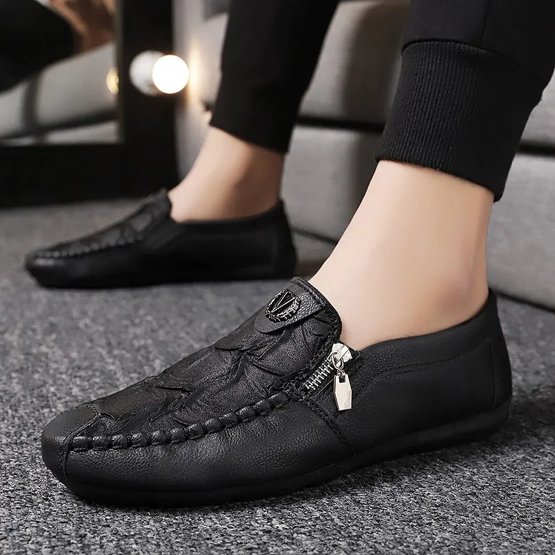 Four Seasons Slip-on Lazy Soft Bottom Retro Shoes