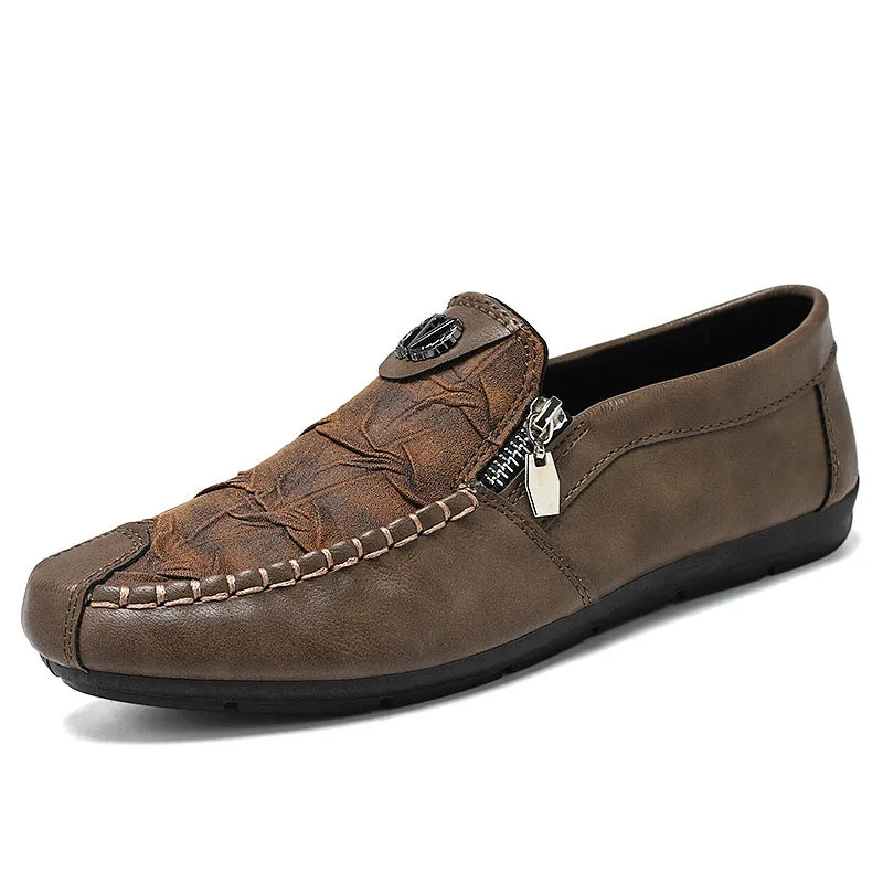 Four Seasons Slip-on Lazy Soft Bottom Retro Shoes