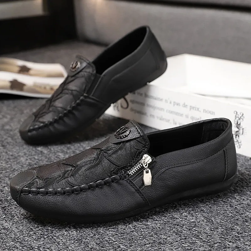 Four Seasons Slip-on Lazy Soft Bottom Retro Shoes