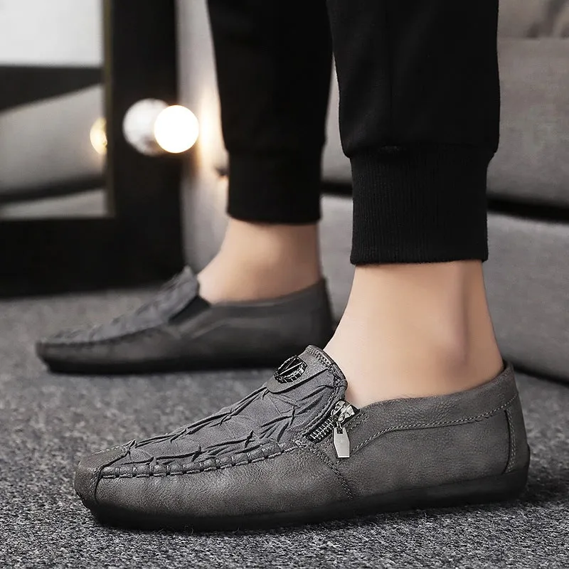 Four Seasons Slip-on Lazy Soft Bottom Retro Shoes