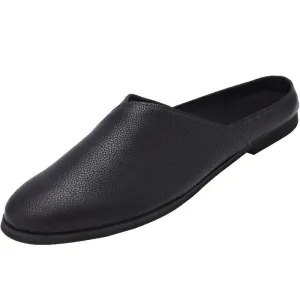 Four Seasons Wear Half-support Peas Shoes Men's Sandals Half-drag Lazy Shoes
