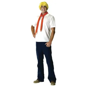 Fred Deluxe Costume Adult Mens White