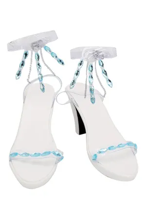 Frozen 2 Elsa Ahtohallan Cave Queen Boots Cosplay Shoes