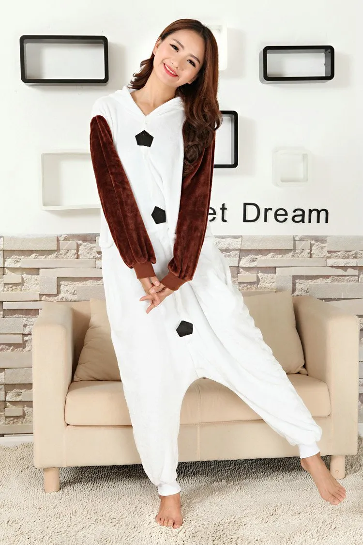 Frozen Olaf Snowman Adult Kigurumi Onesies Pajamas Costume