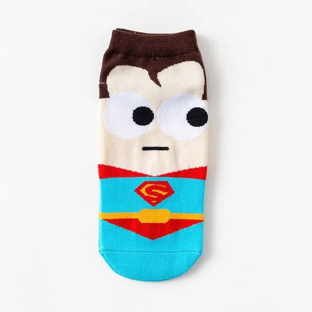 Funny Superhero Socks