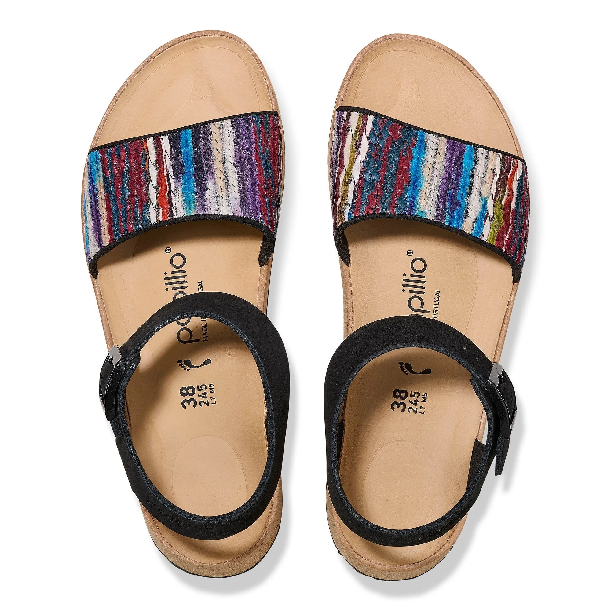 Glenda | Wool | Multi Turquoise