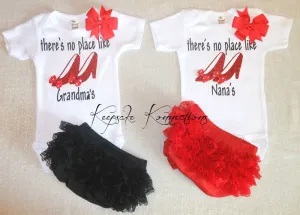 Grandma / Nana Bodysuit ruby slippers